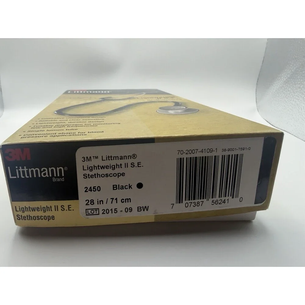 Littmann L2450 Lightweight II S.e. Stethoscope - Black